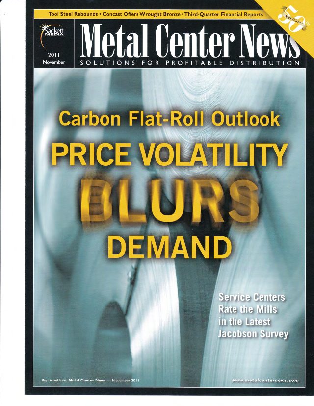E-commerce is E-ssential (November 2011 · Metal Center News)