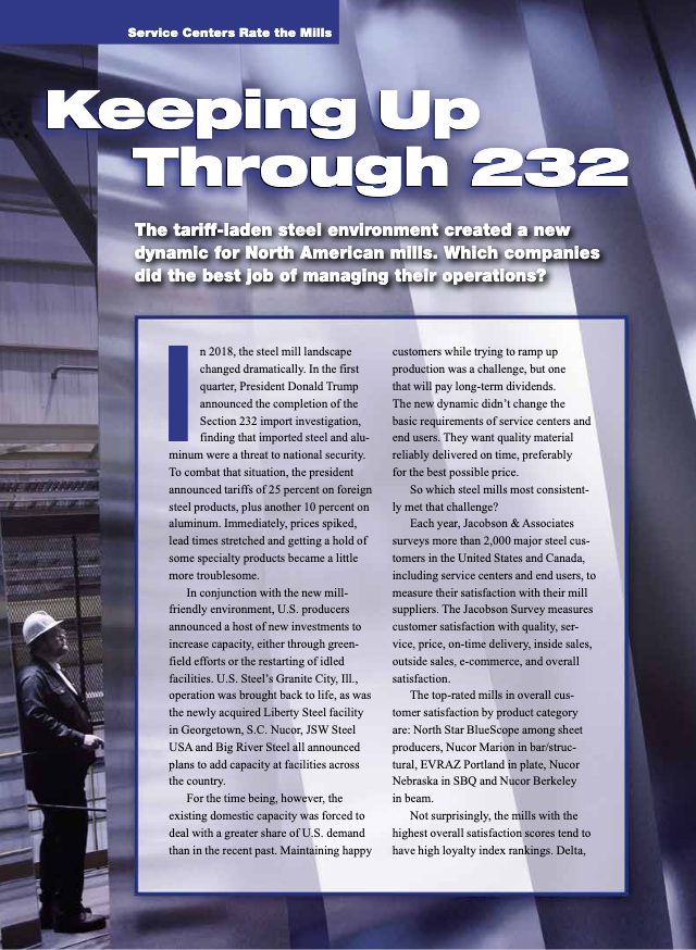 Keeping Up Through 232 (November 2018 · Metal Center News)